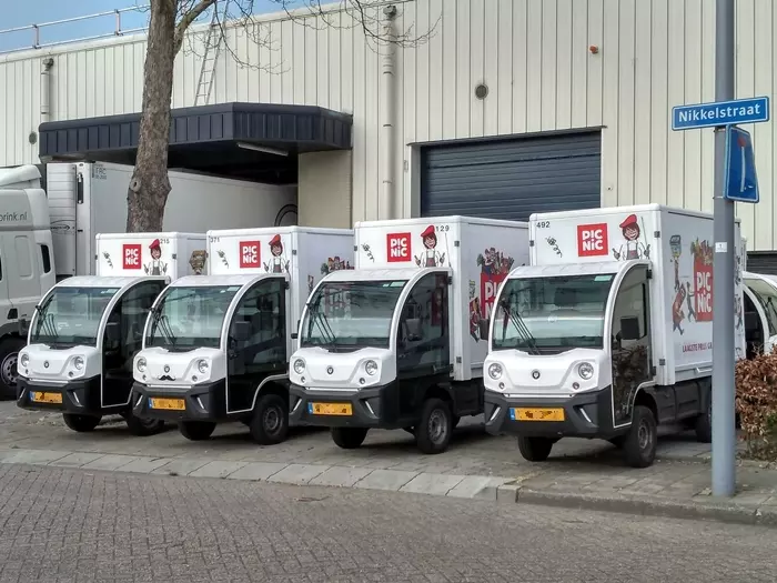 Polaris Goupil G4 elektromos kisteherautk flottban