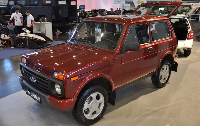 Lada Niva, azaz Lada 44 Budapesten a Hungexpo-n
